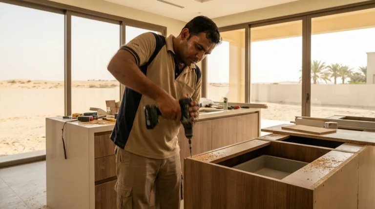 ديكورات وتشطيبات مطابخ دبي: تحويل مساحات الطهي إلى لوحات فنية